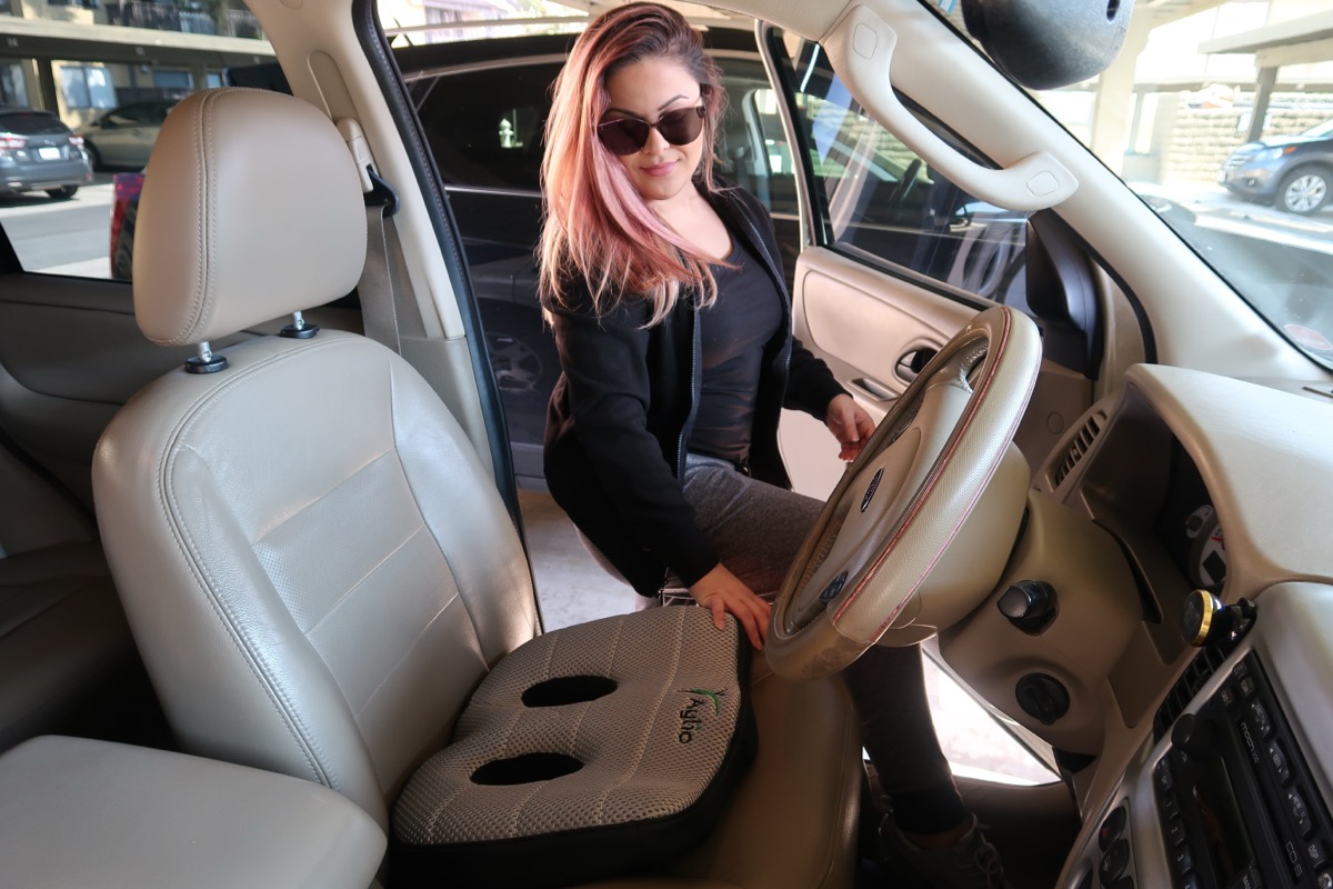 Customer photo of Socket Seat in daily-use setup